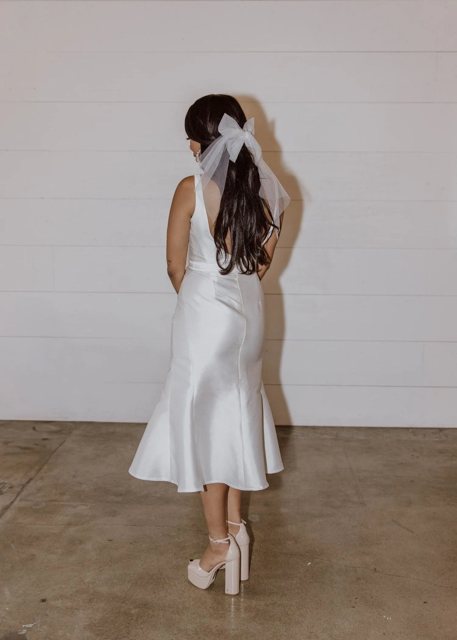 Mikado Midi Dress