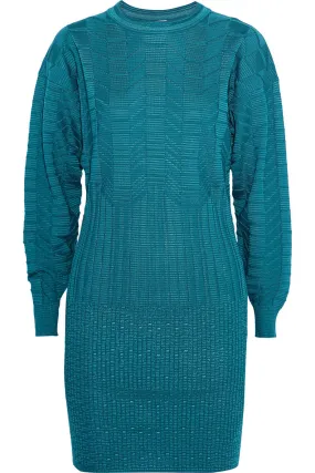 Missoni M Jacquard Knit Wool Blend Dress Size S Small Ladies