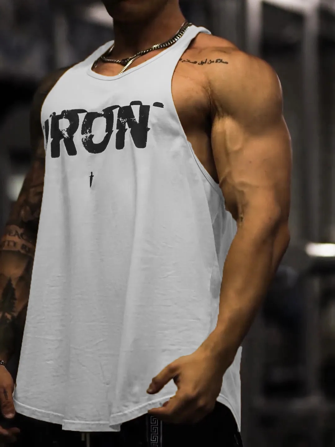 Modal bodybuilding tank top