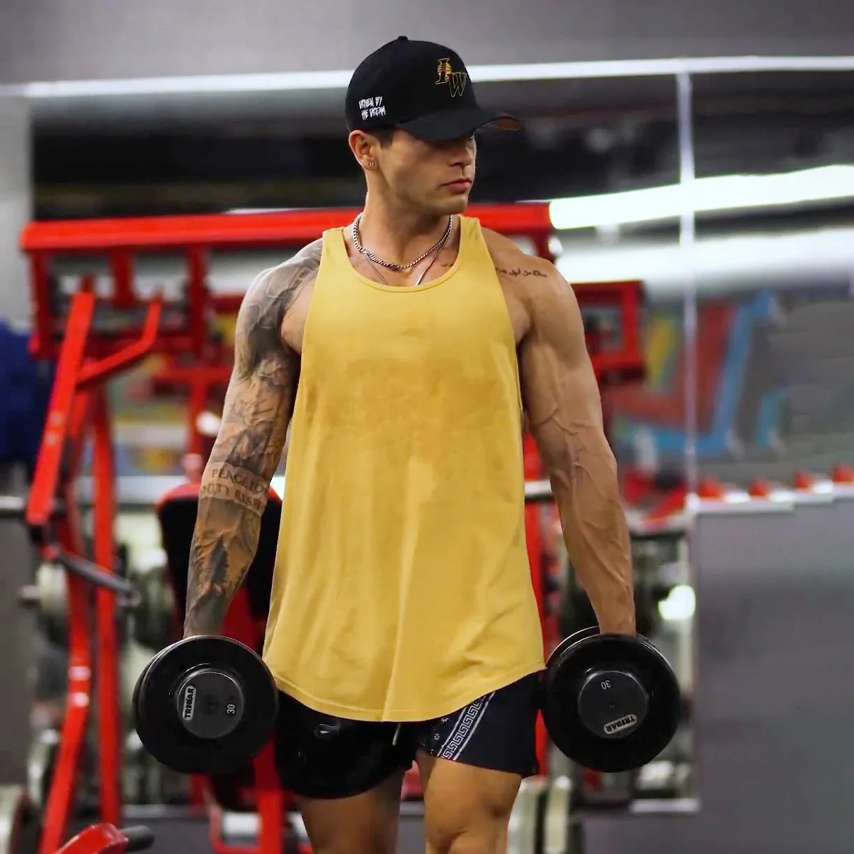 Modal bodybuilding tank top