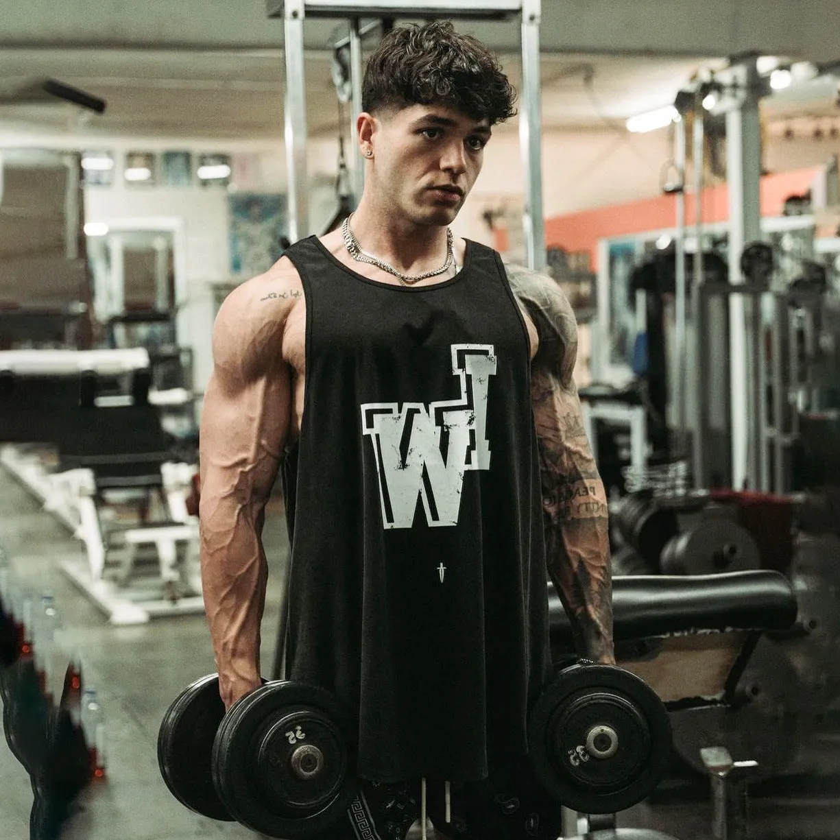Modal bodybuilding tank top