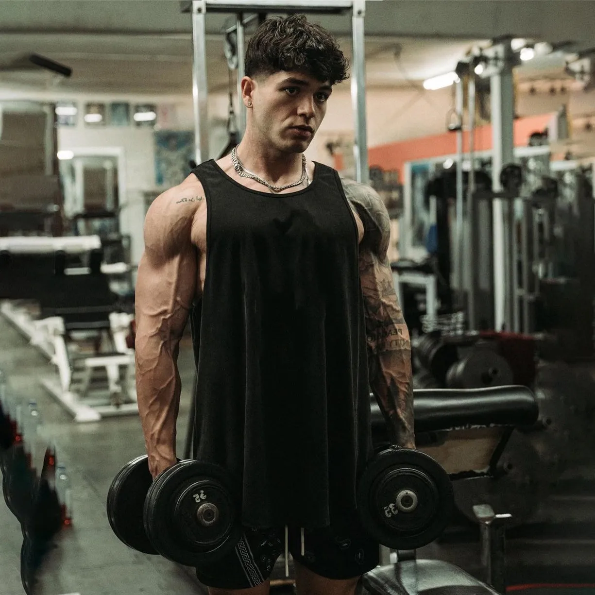 Modal bodybuilding tank top