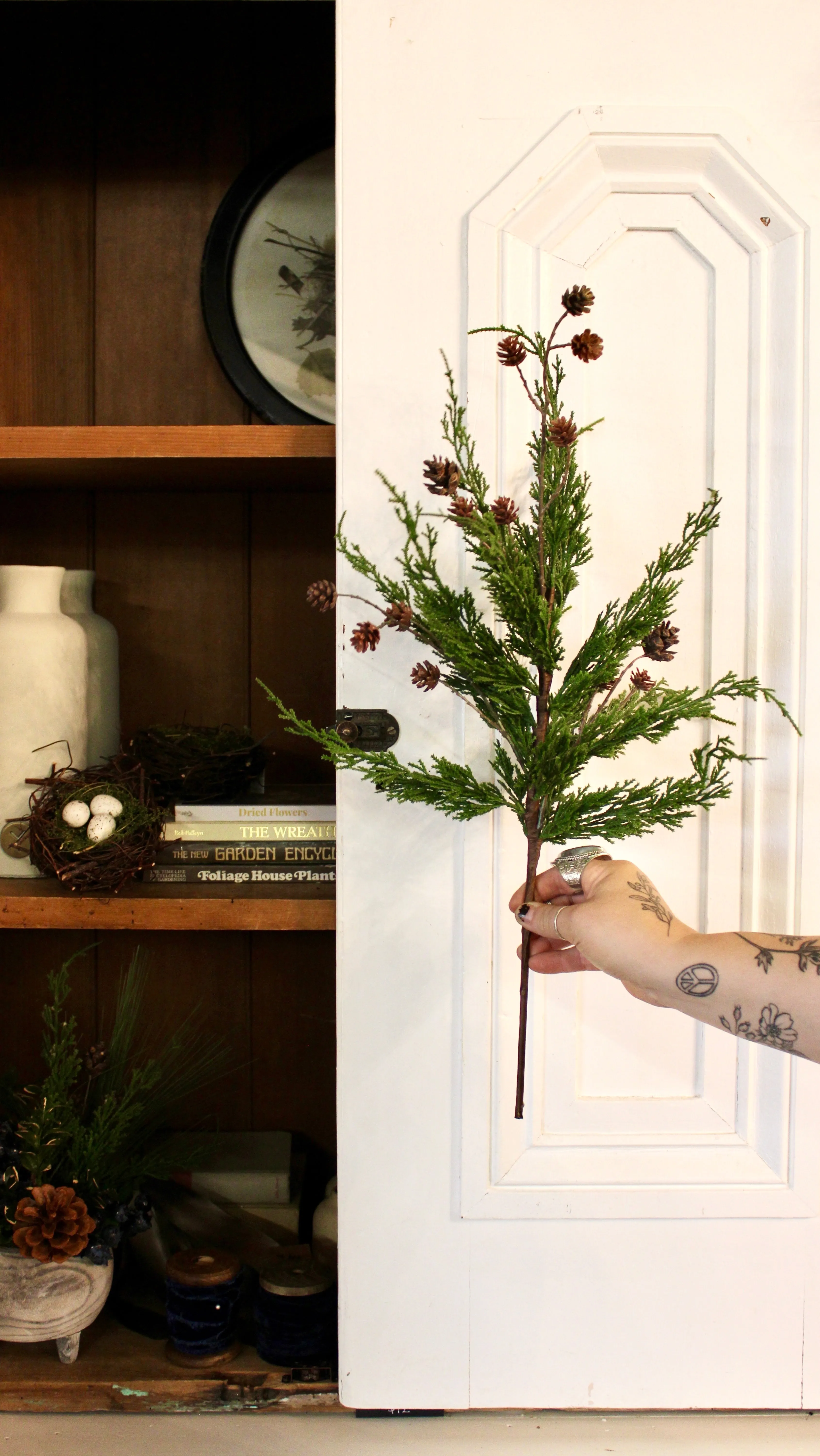 Monterey Cypress Branch (Real Touch)