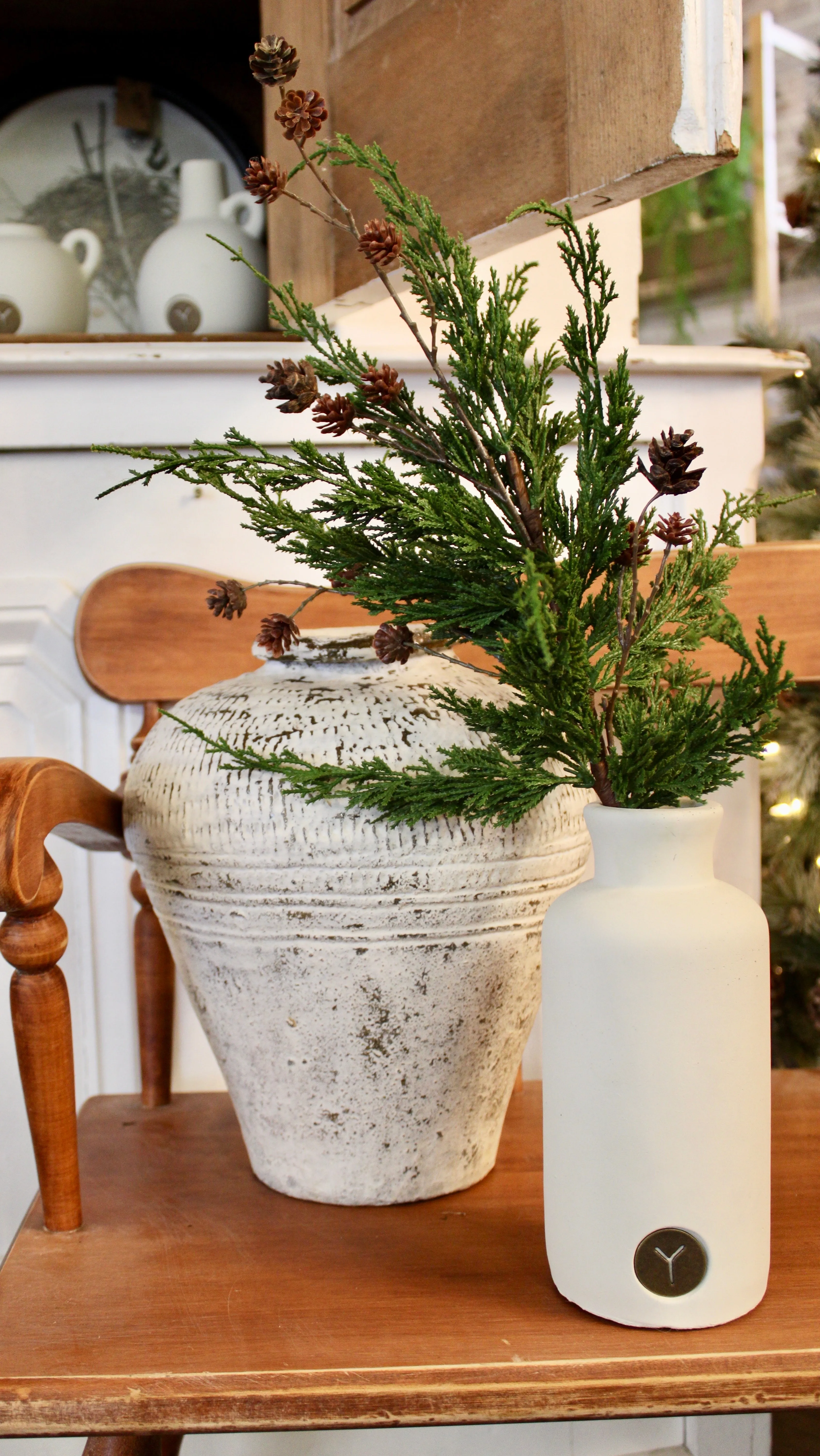 Monterey Cypress Branch (Real Touch)