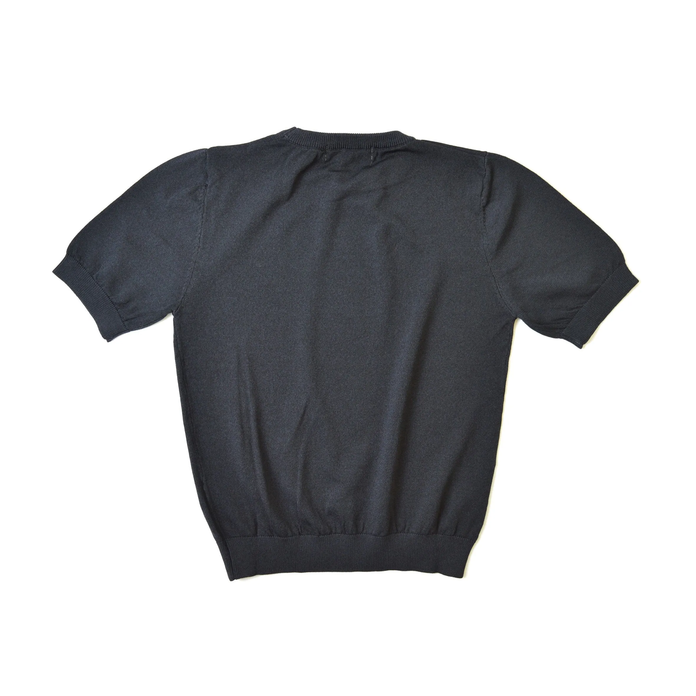 *Must-have* Cool Cotton Knit Top, Ebony