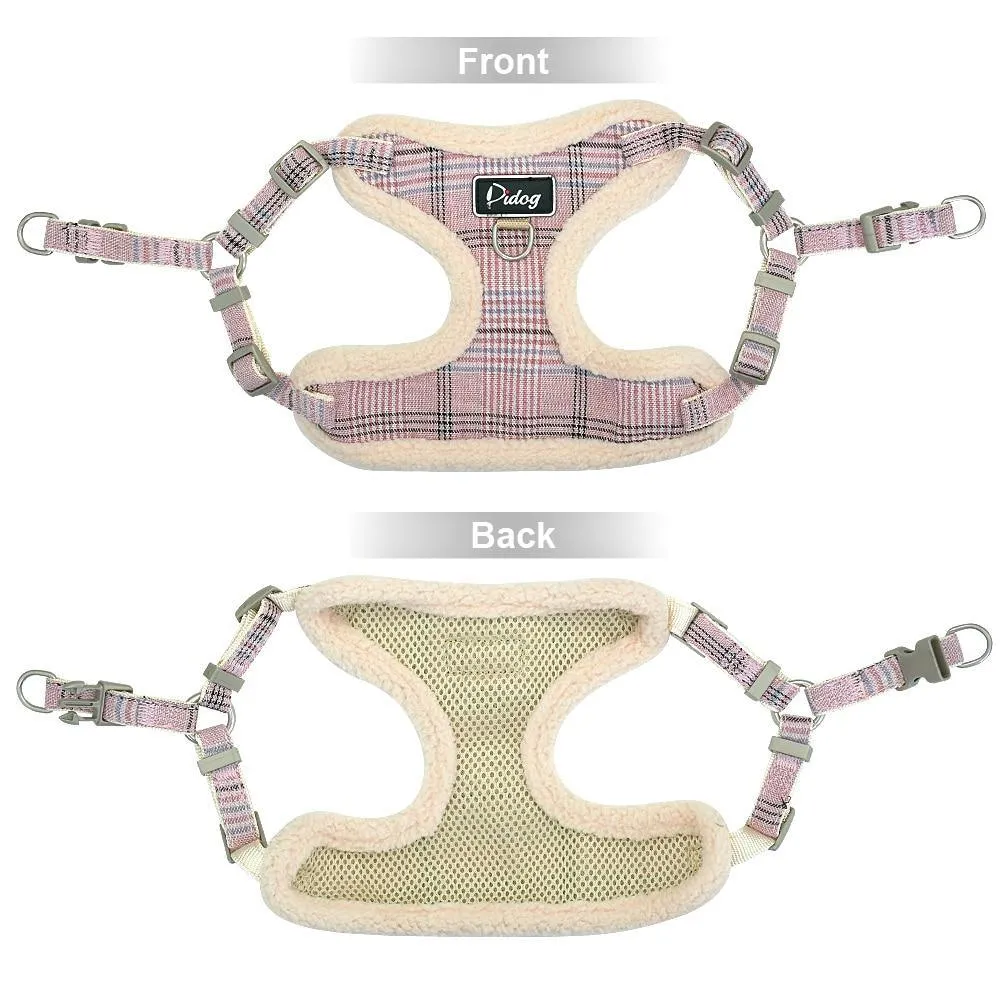 No Pull Small Dog Harness Vest/Adjustable Harness Leash Set For Small Medium Dogs