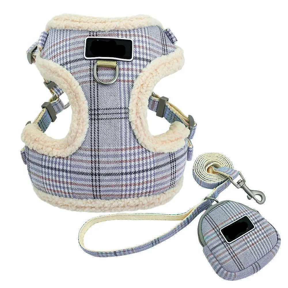 No Pull Small Dog Harness Vest/Adjustable Harness Leash Set For Small Medium Dogs