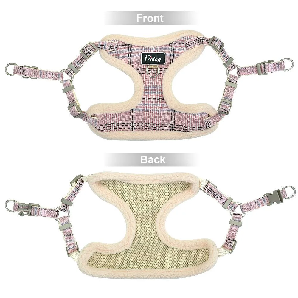 No Pull Small Dog Harness Vest/Adjustable Harness Leash Set For Small Medium Dogs