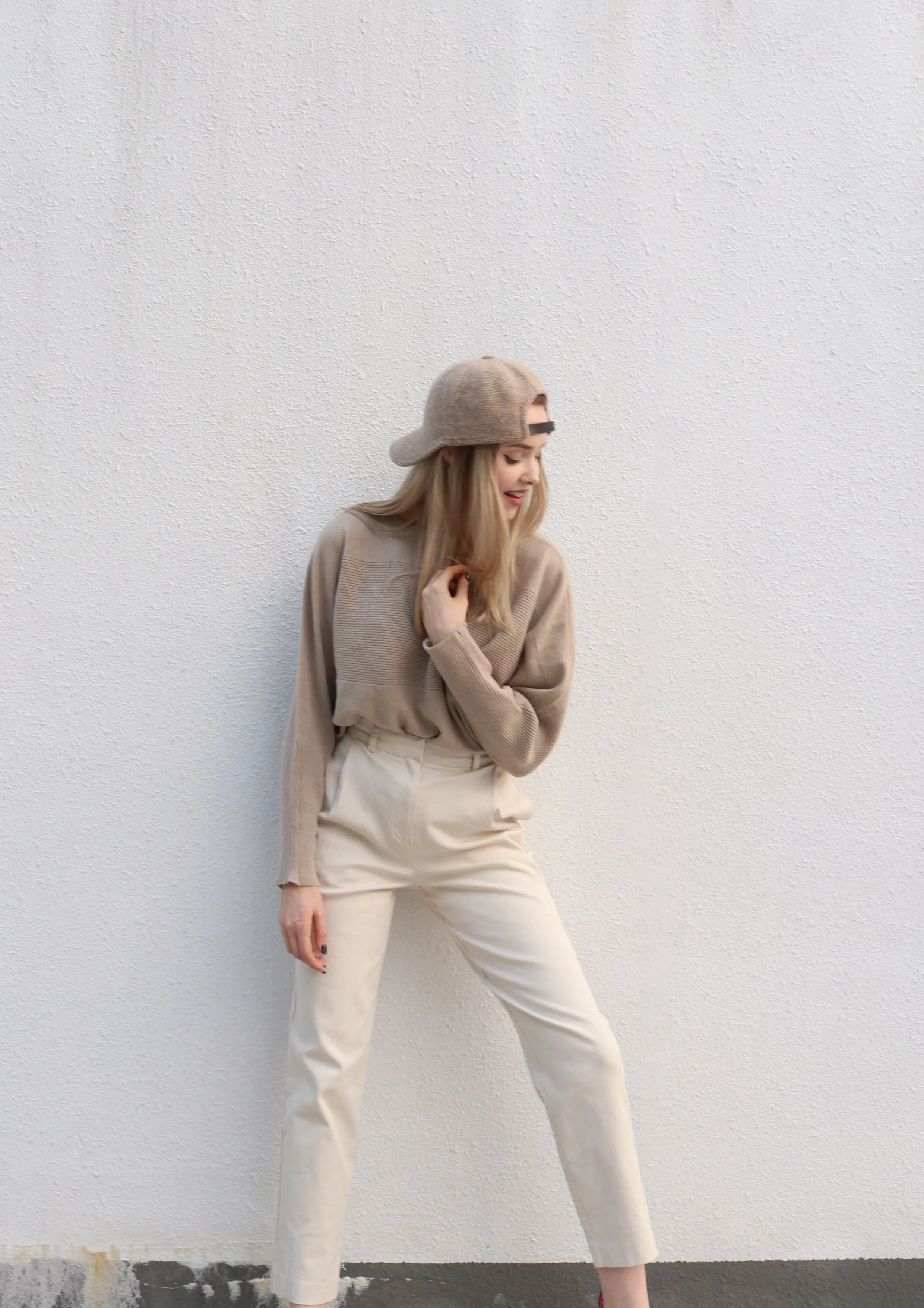 Oat Knitted Cap