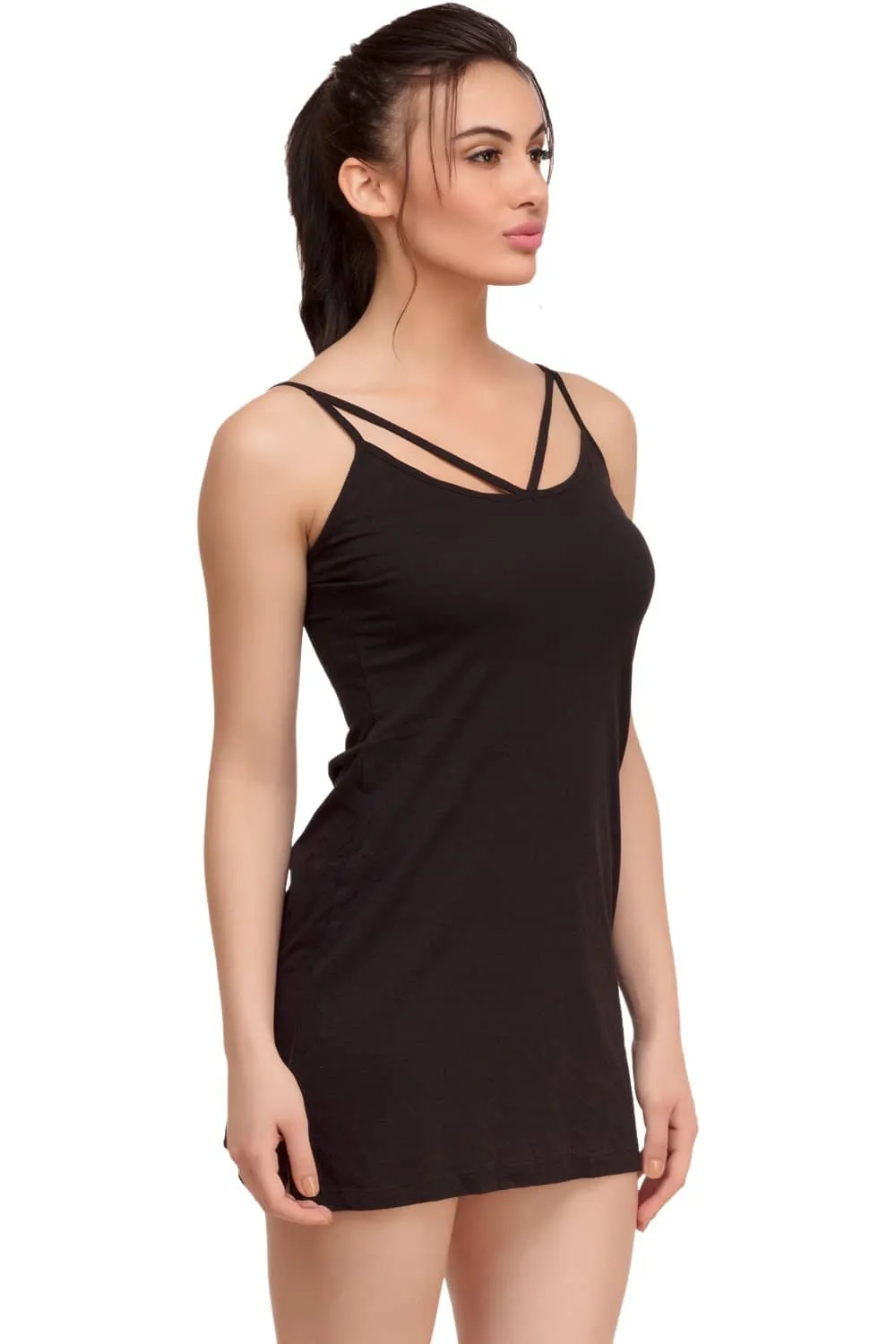 Organic Anti-microbial Women's Nightwear Slip dress -ISL001-