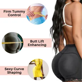 Padded Body Shaper Butt Lifter Panty in Beige
