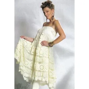 PDF Pattern only - a crochet spring/summer fashion crochet dress - Digital file