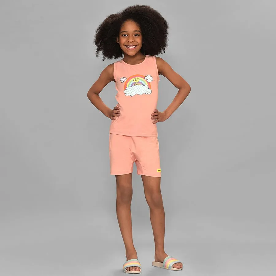 Peanuts™ Showy Lycra Multicolor Vest Pack of 3