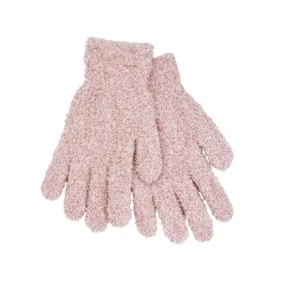 POLY EYELASH STRETCH GLOVE -PINK