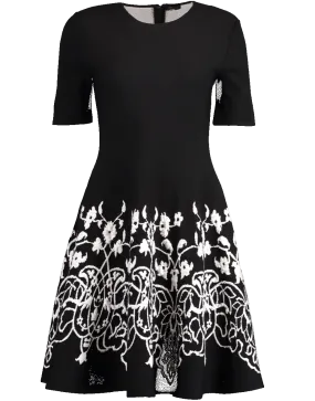 Printed Knit Dress