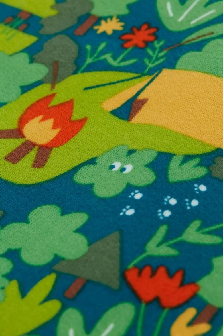 Printed Snug Joggers, Deep Spruce Camping