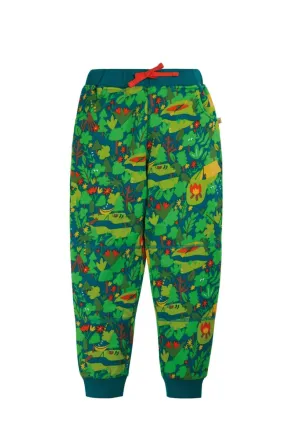 Printed Snug Joggers, Deep Spruce Camping