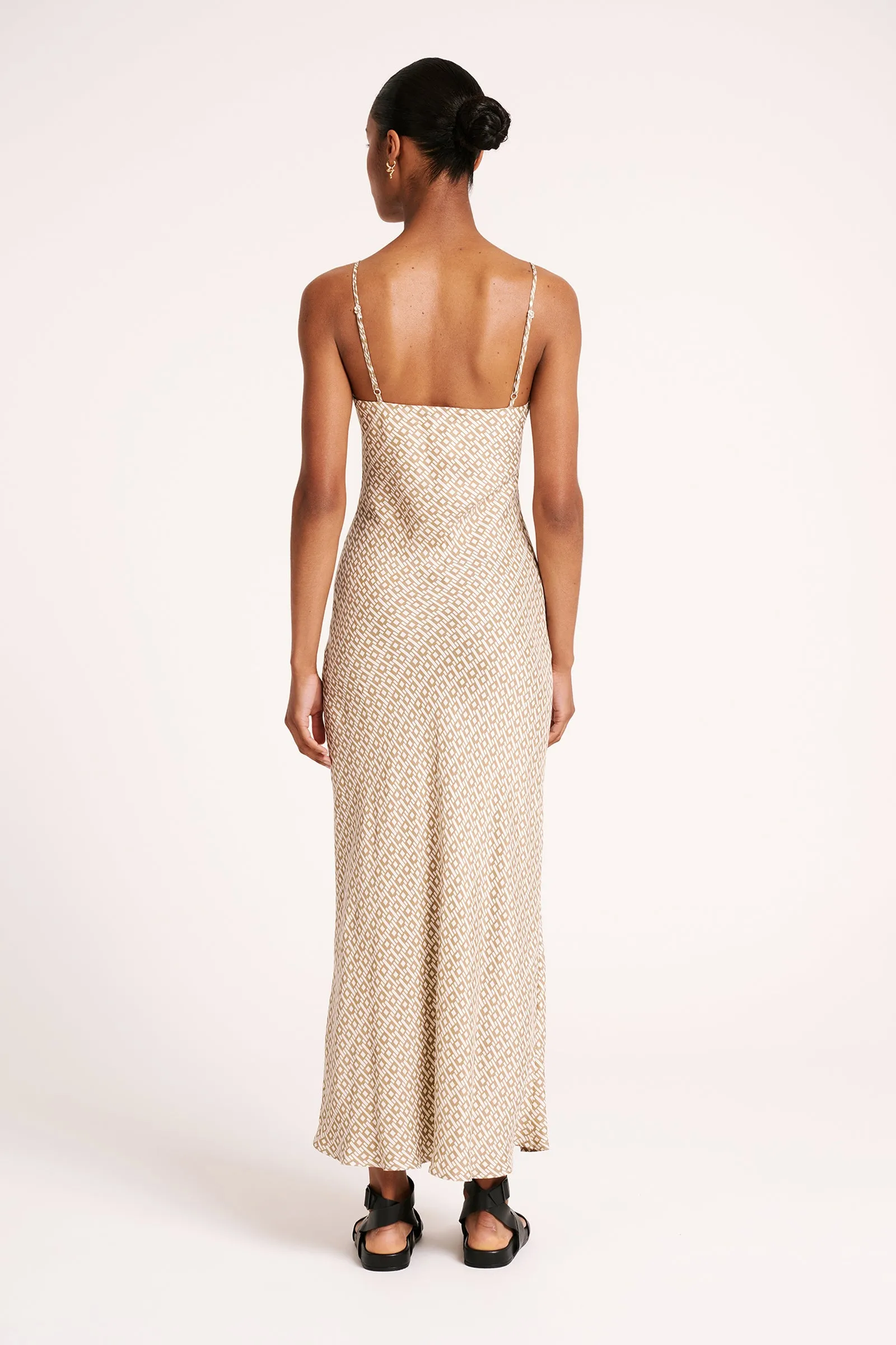 PRIYA CUPRO SLIP DRESS