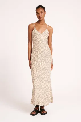 PRIYA CUPRO SLIP DRESS