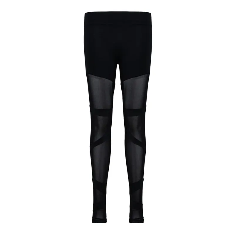 Quick Dry High Waist Mesh Leggings