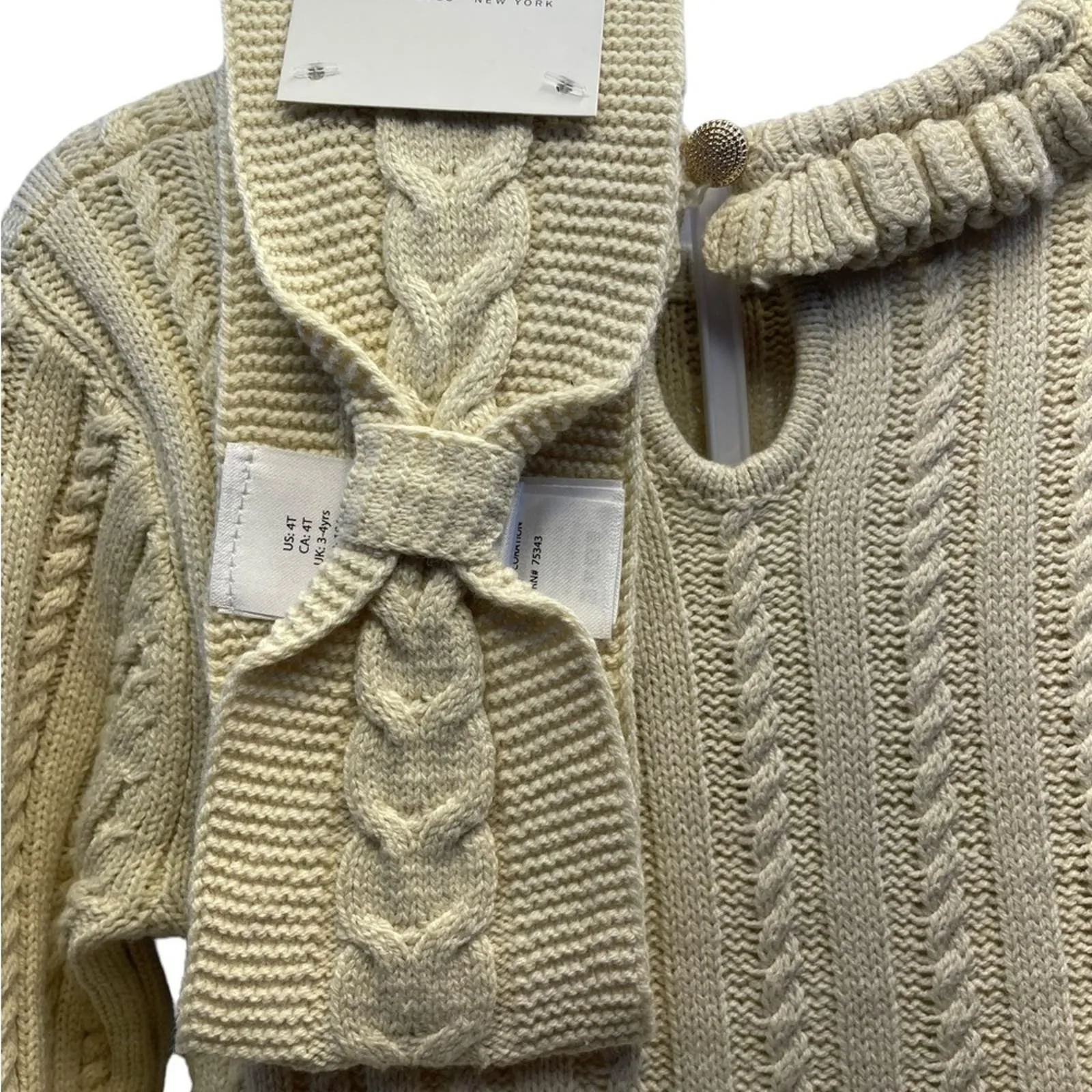 Rachel & Zoe Tan Sweater Dress