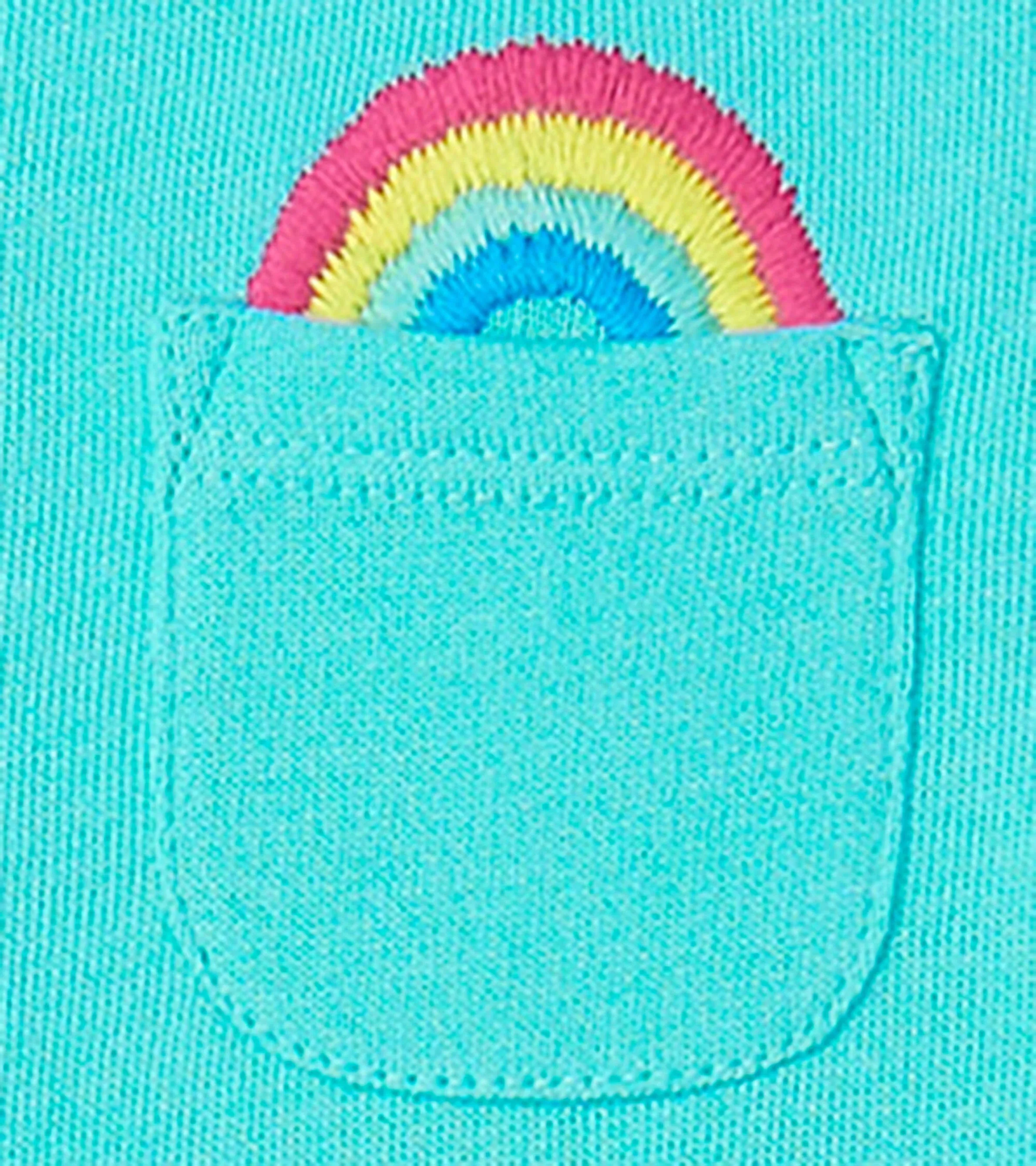 Radiant Rainbow Layered Knit Dress
