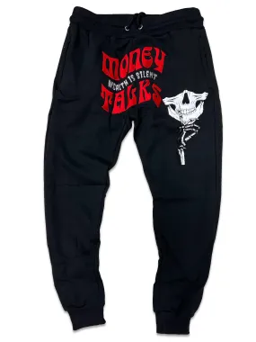 RETRO LABEL Money Talks JOGGERS (RETRO 3 OG FIRE RED)