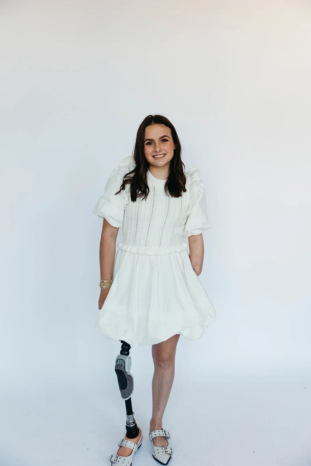 Sam Mini Dress - Off White