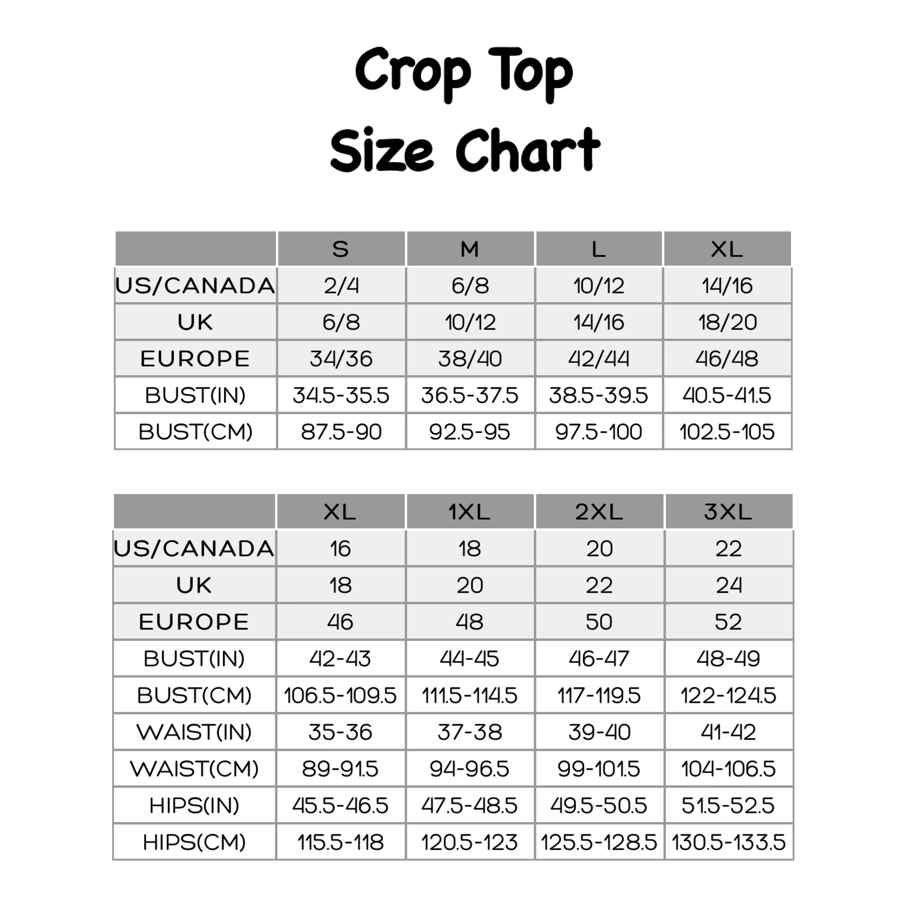 Small Crop Top