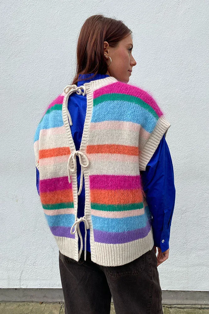 Stella Nova Knitted Striped Vest
