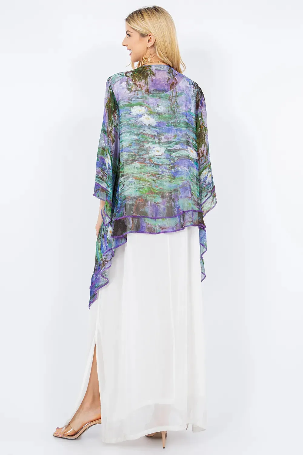 Sterling Style Short Butterfly Jacket - VC200SBJ BLUE WATER LILIES