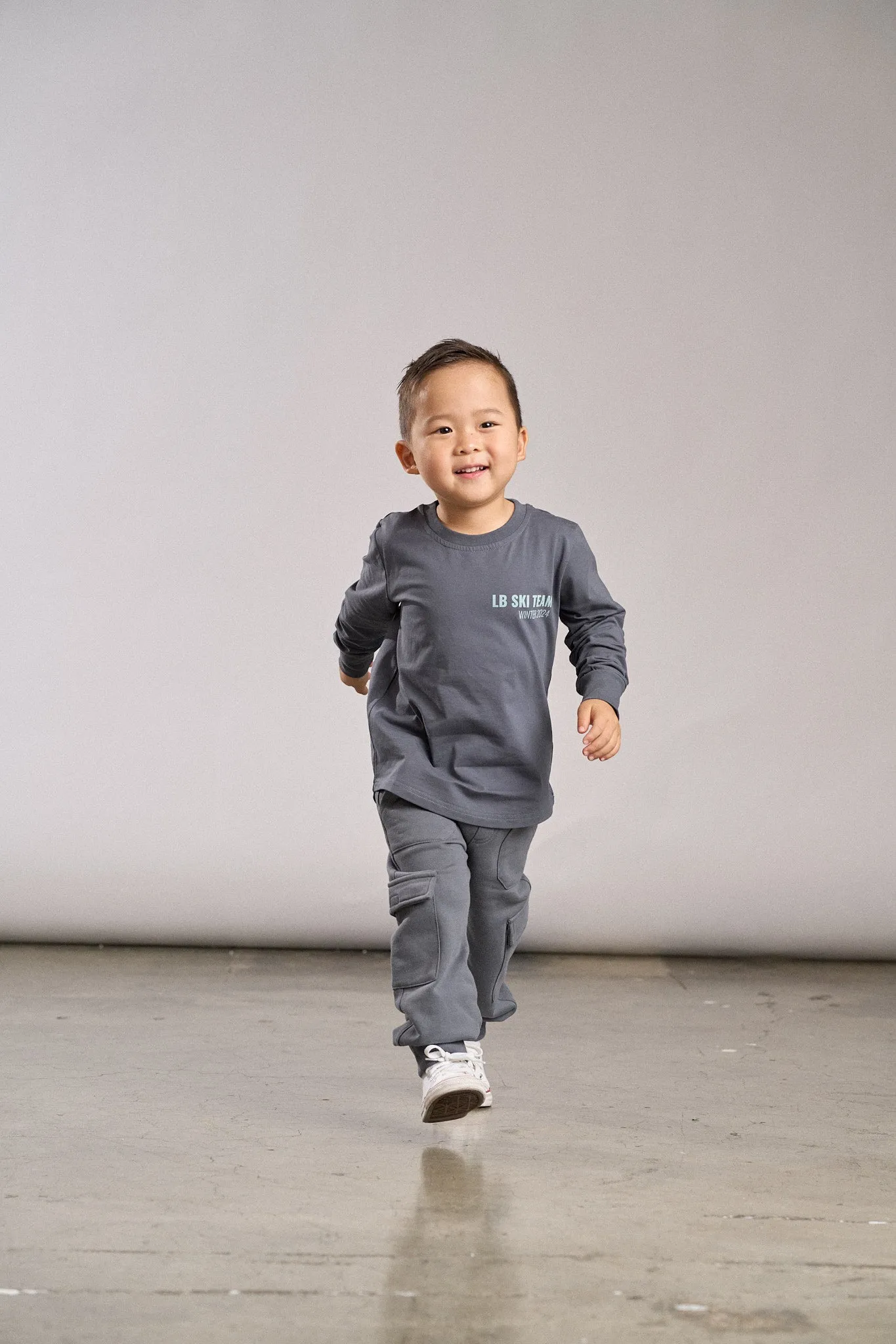 Stitch Pocket Cargo Jogger - Smoke