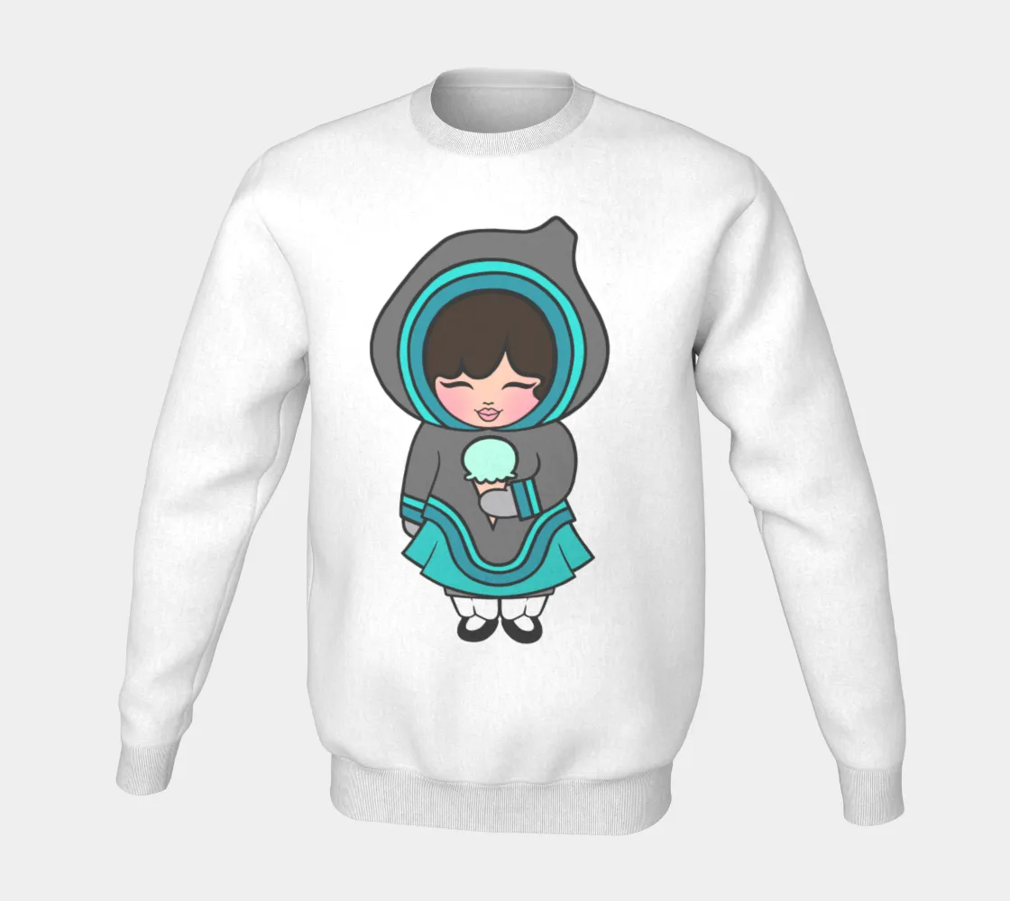 Sweatshirt - Minty Siku Girl