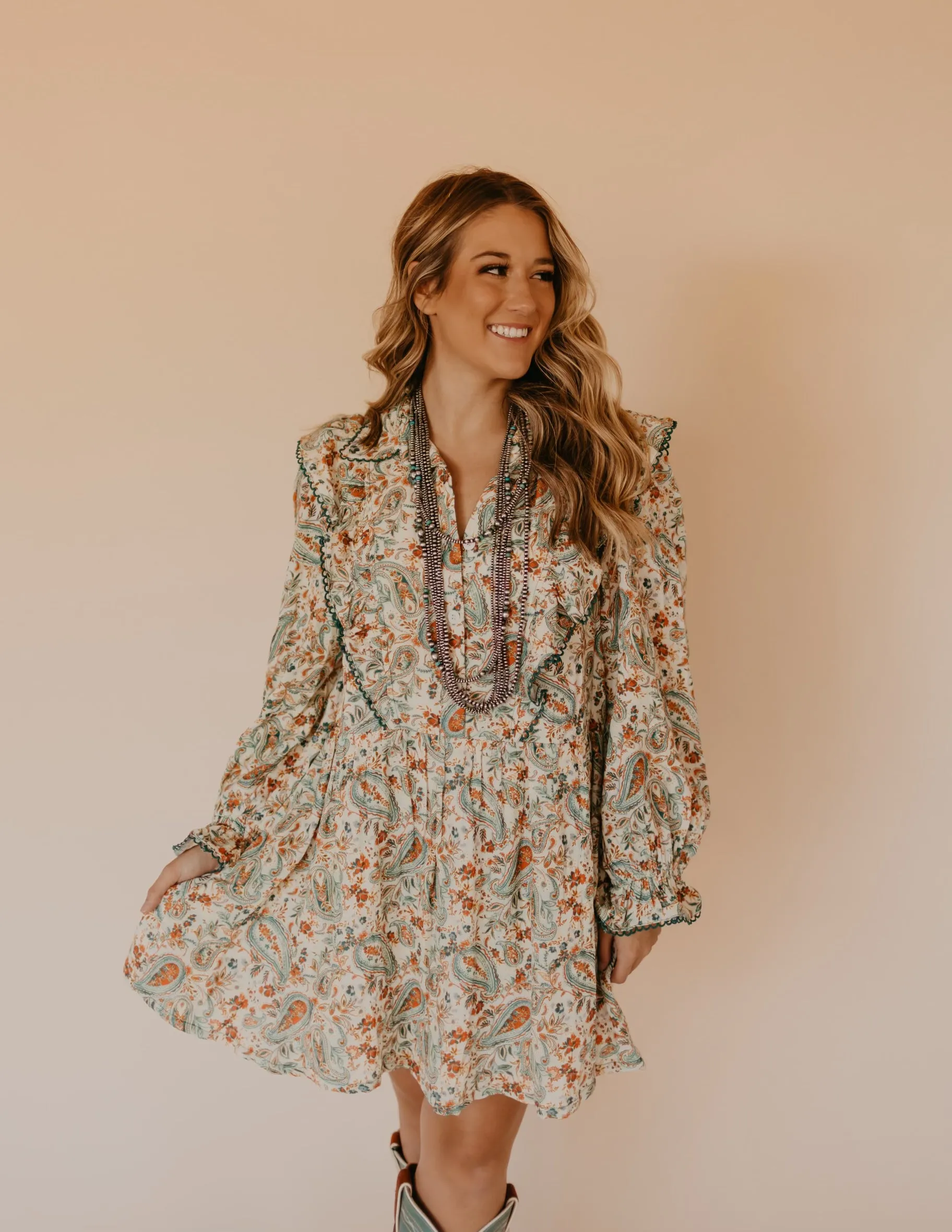 The Brelyn Paisley Dress
