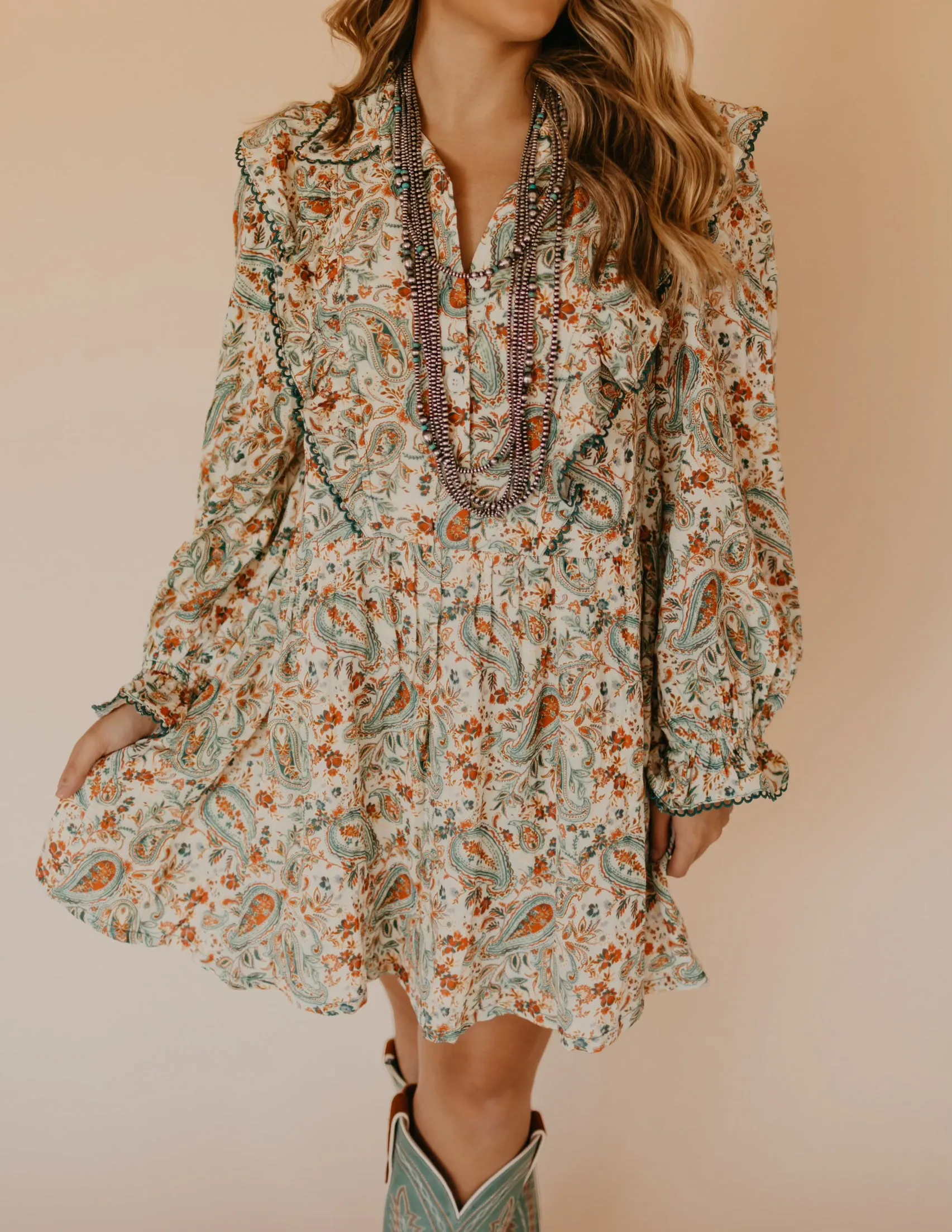 The Brelyn Paisley Dress