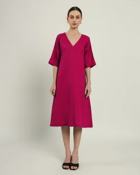 The Mildura Berry Cotton Dress