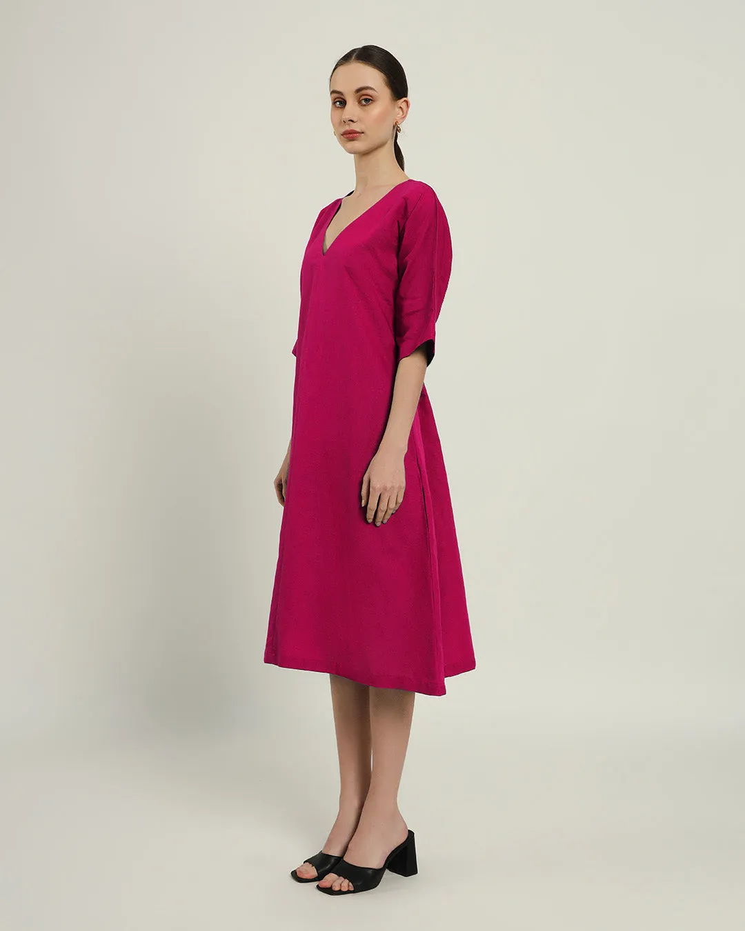 The Mildura Berry Cotton Dress