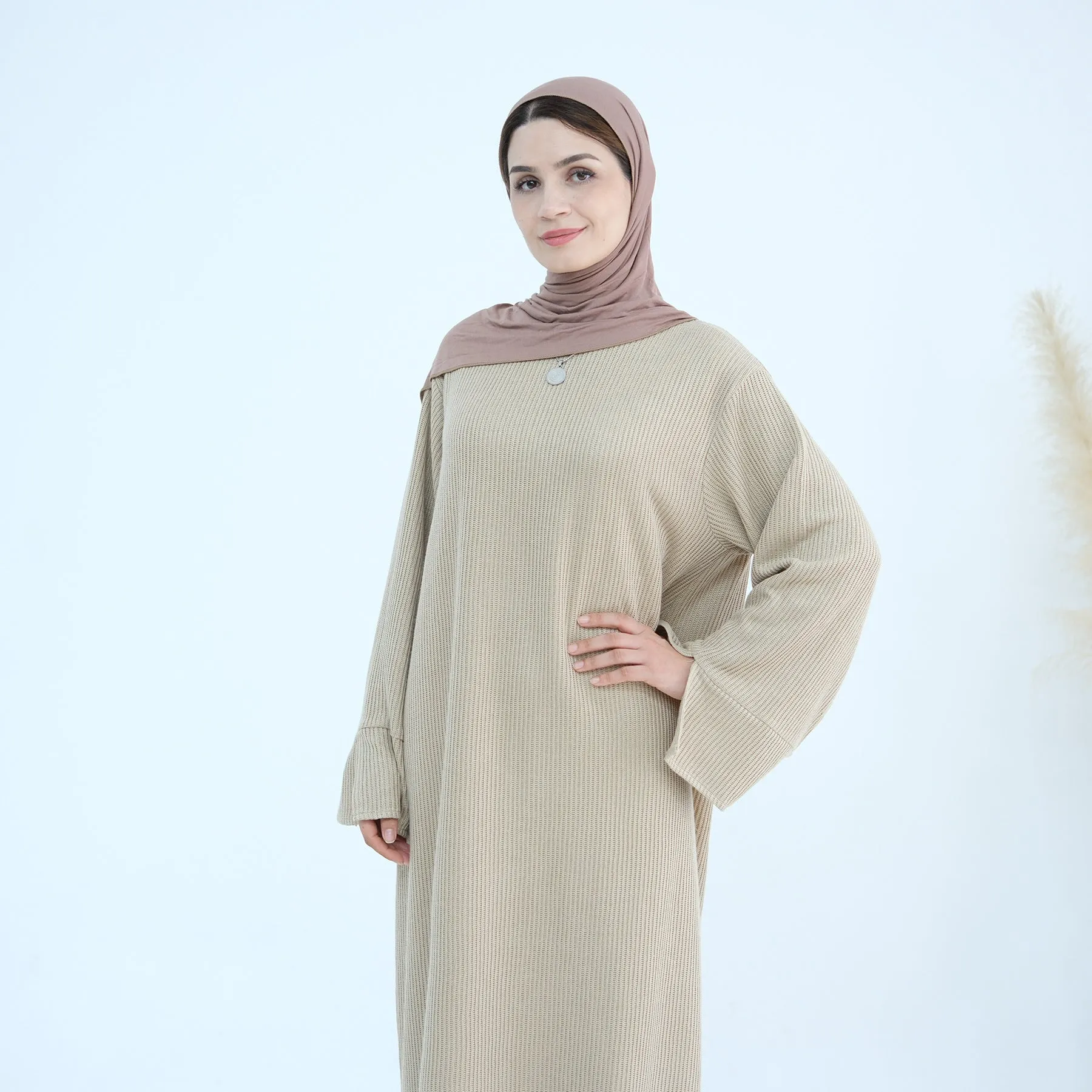Thickened Knitted Sweater Dress