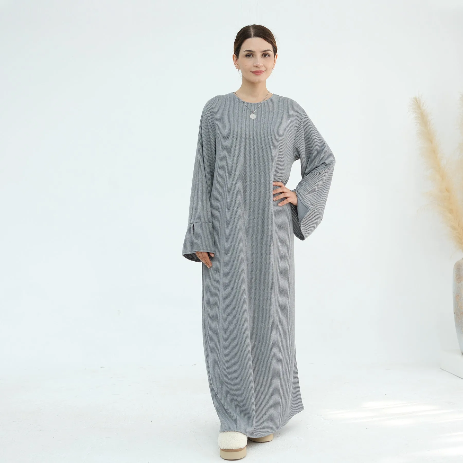 Thickened Knitted Sweater Dress