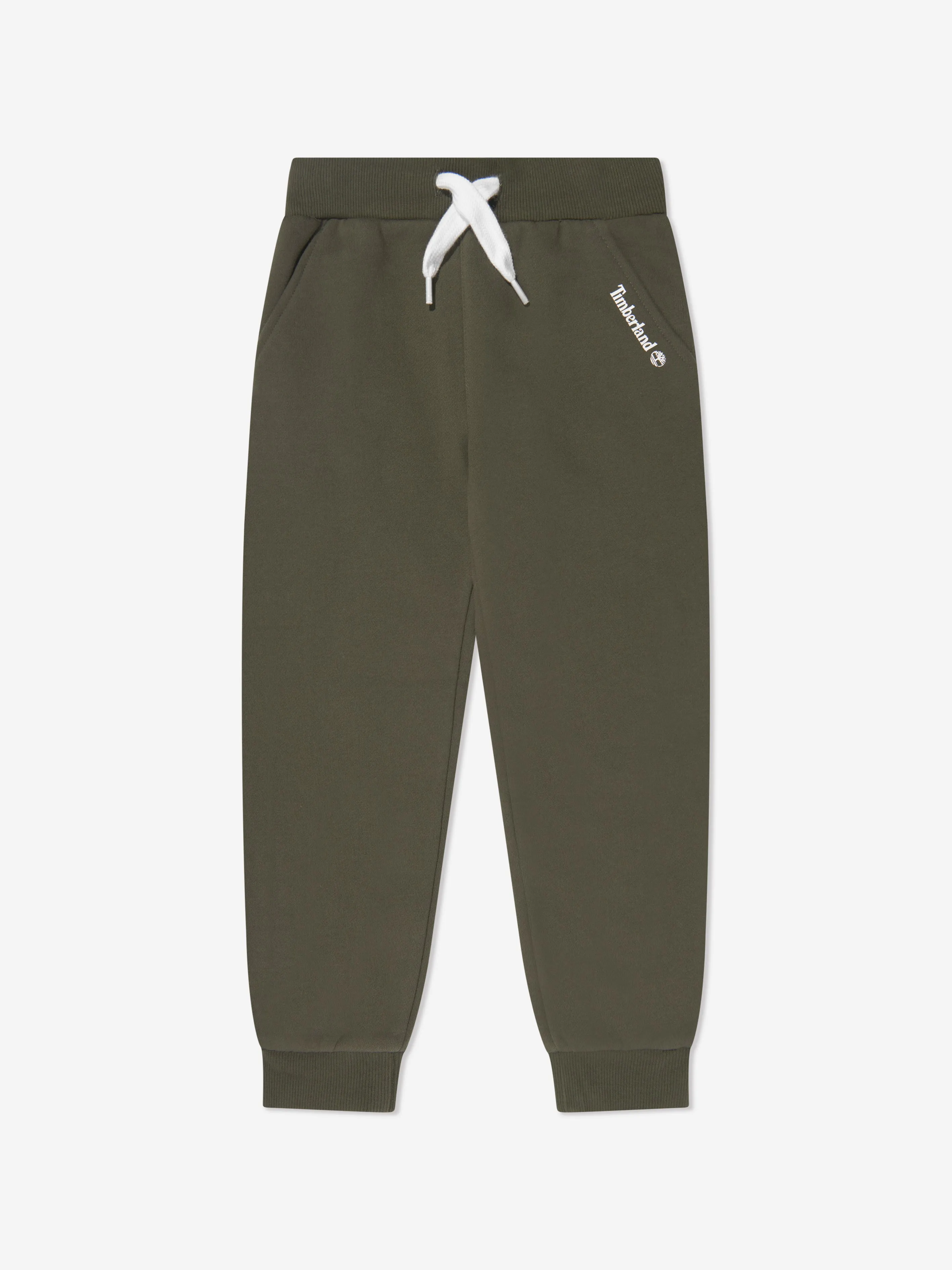 Timberland Boys Logo Joggers in Green