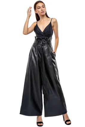 TOV - [SL4142]  High Waist Vegan Leather Pants