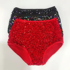 Velvet Sequin High Waist Disco Pants