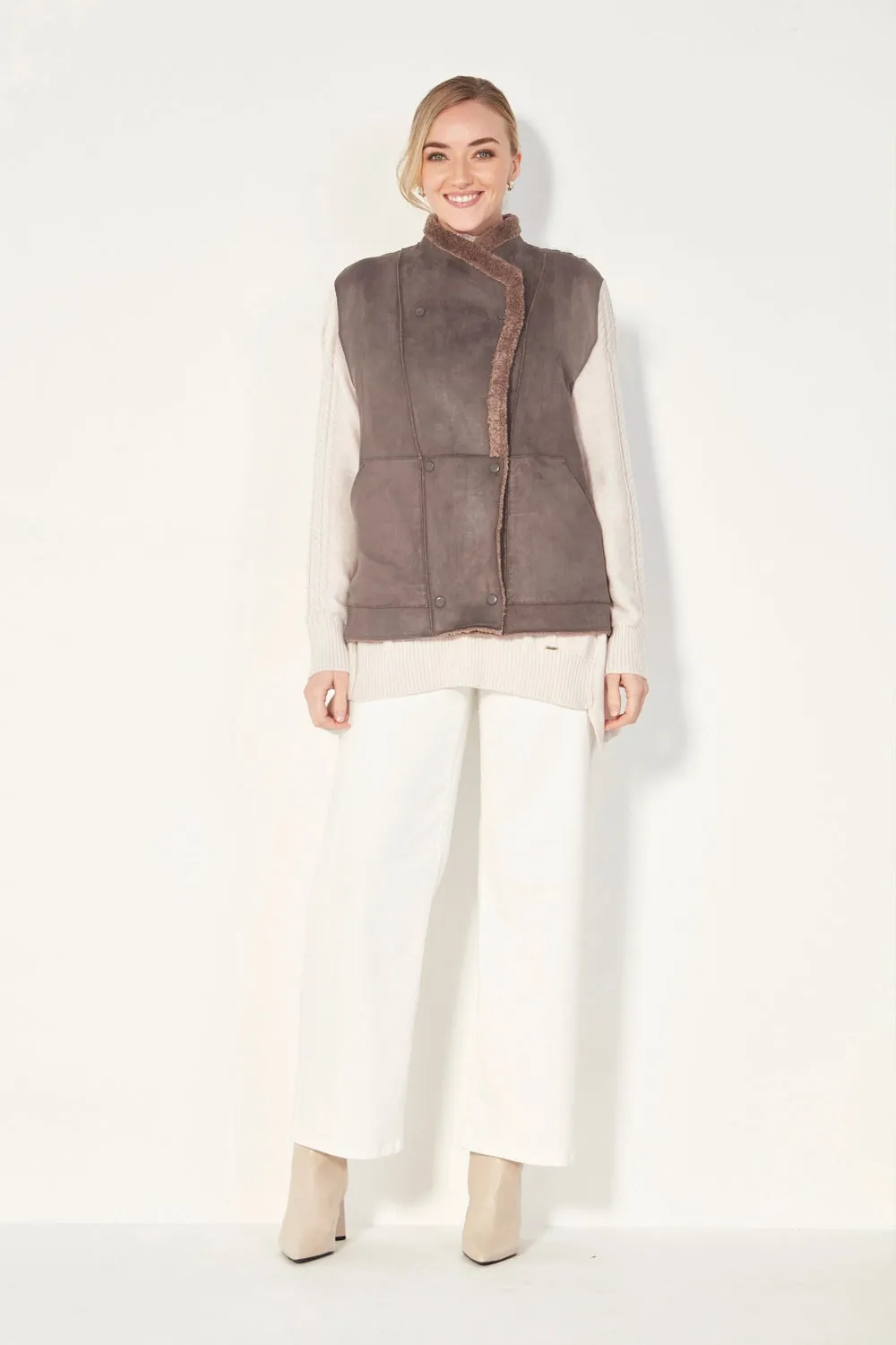 VERGE | SWITCH VEST - GUNMETAL