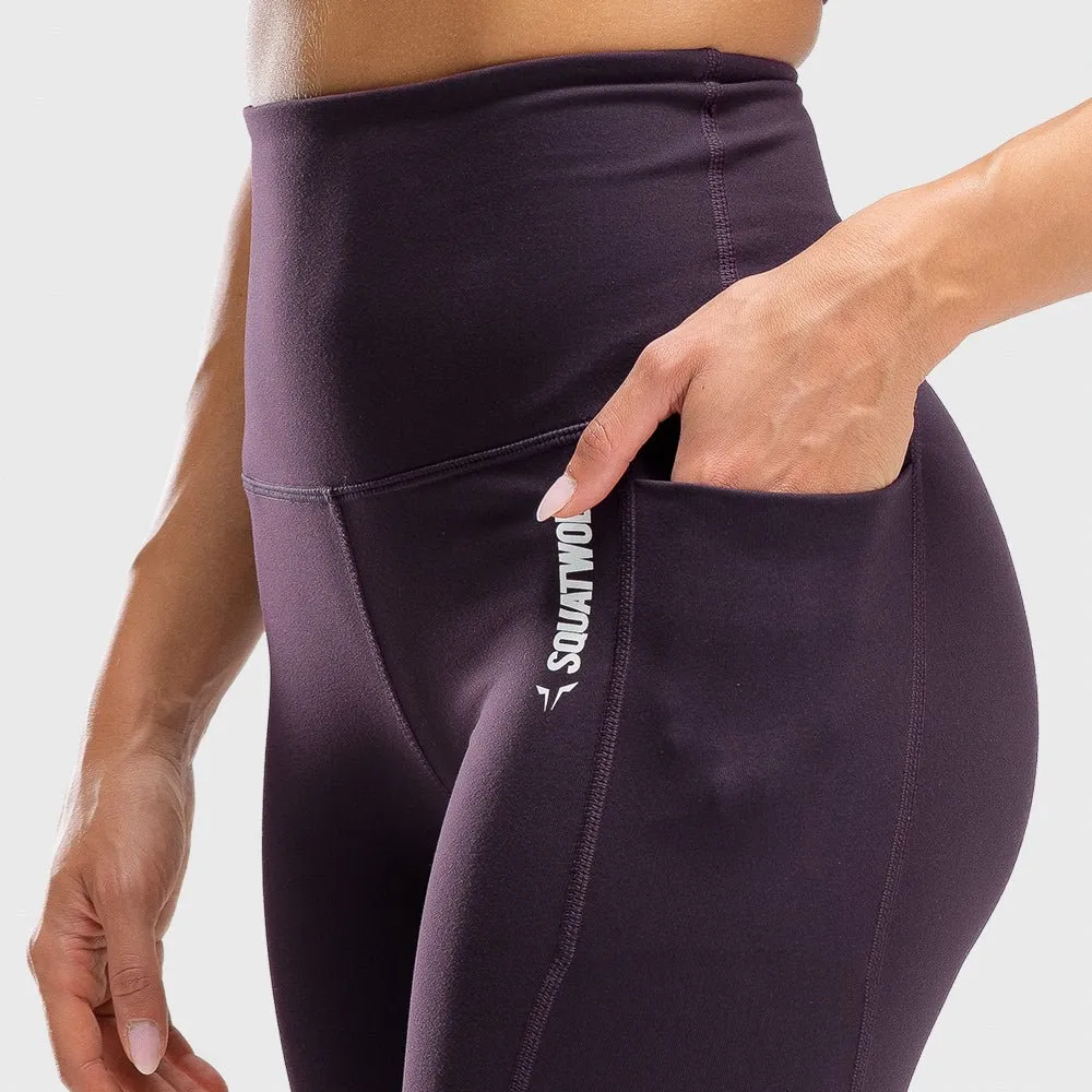 We Rise High-Waisted Leggings - Beetroot