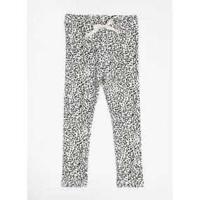 White Leopard Leggings