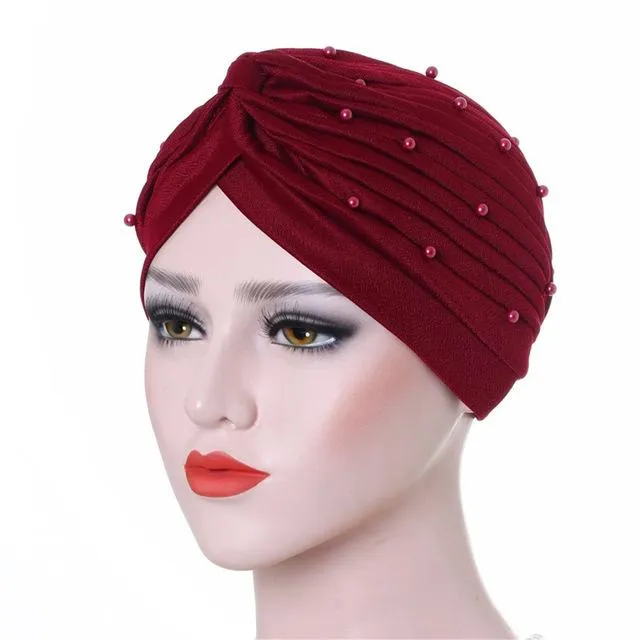 Women Jewish Haircover soft cotton beading