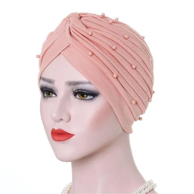 Women Jewish Haircover soft cotton beading