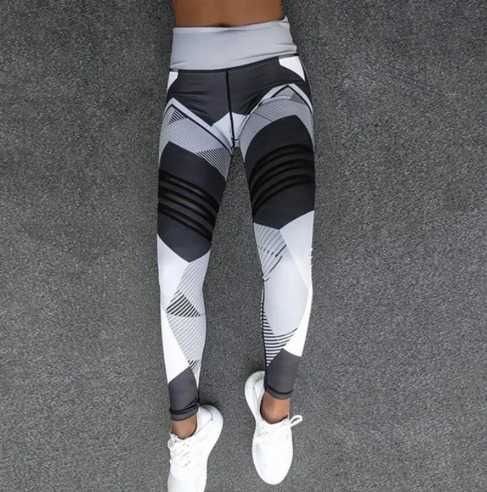 Women's Fitness Push Up Elastic Slim Leggings