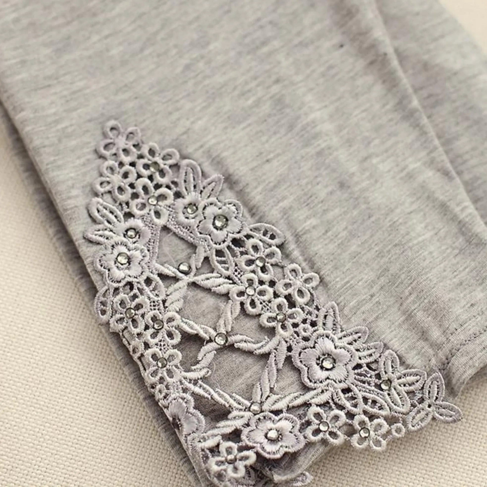 Women's Summer Casual Knitted Mid-Waist Elastic Cotton Leggings