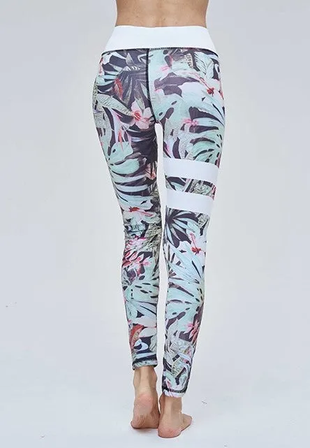 Women's Summer High Waist Push-Up Elastic Workout Leggings